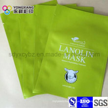 Laminated 3-Side Sealing Plastic Packaging Mask Bag